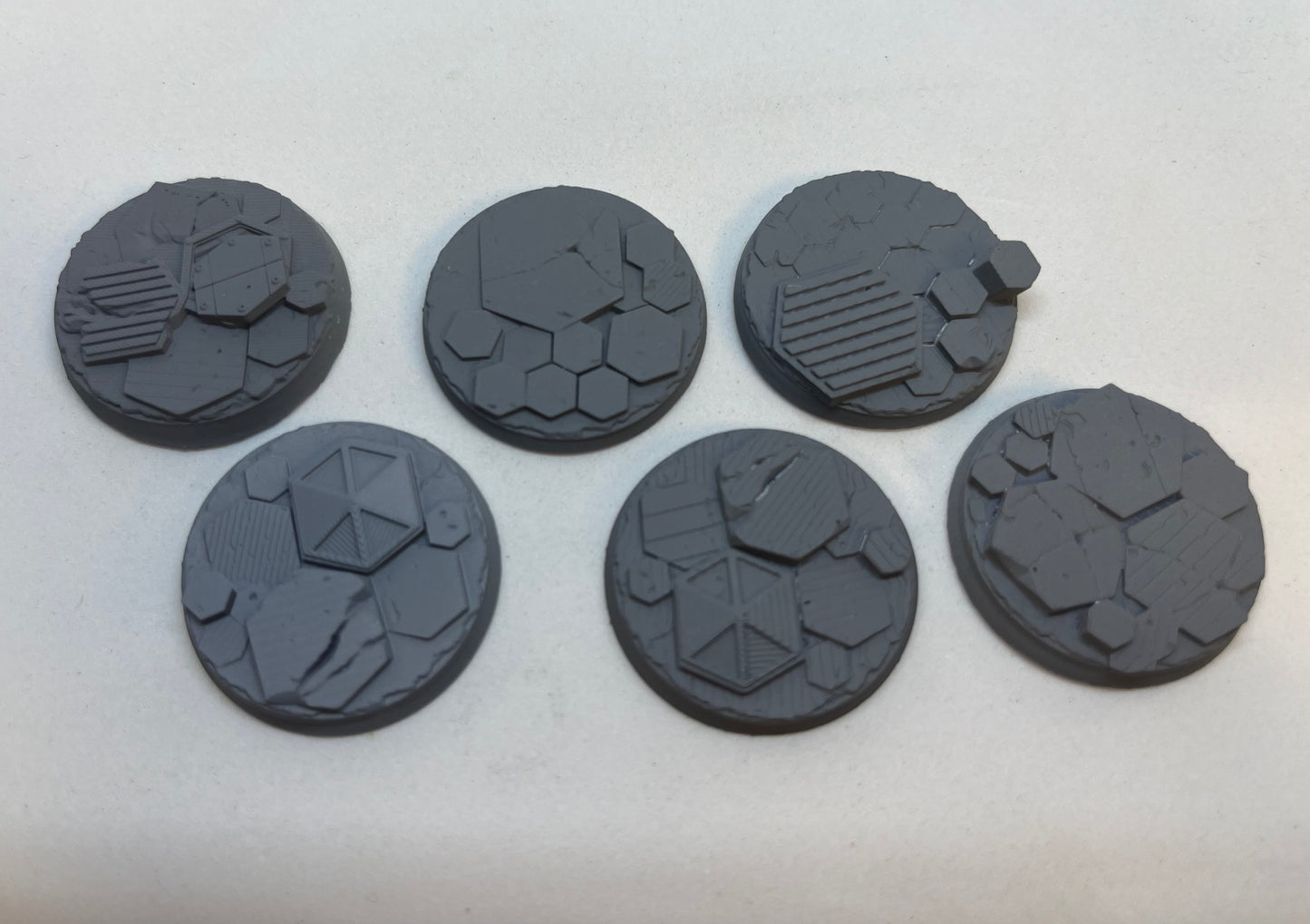 32mm HEX Style Bases - Set of x10