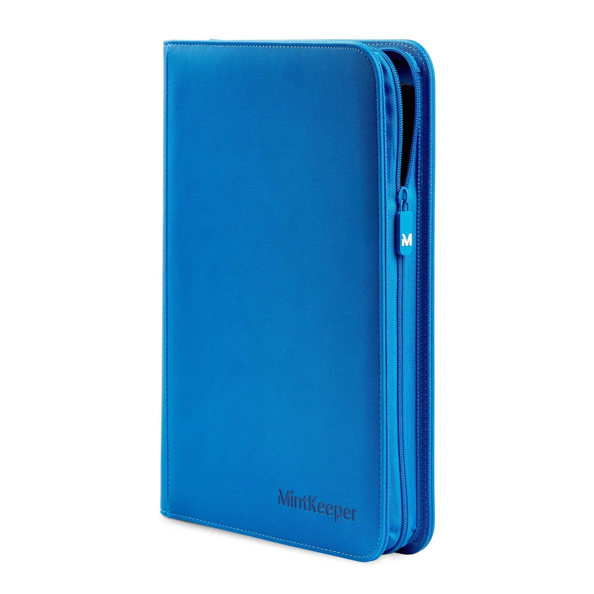 4 pocket - trading card binder - mint keeper - BLUE