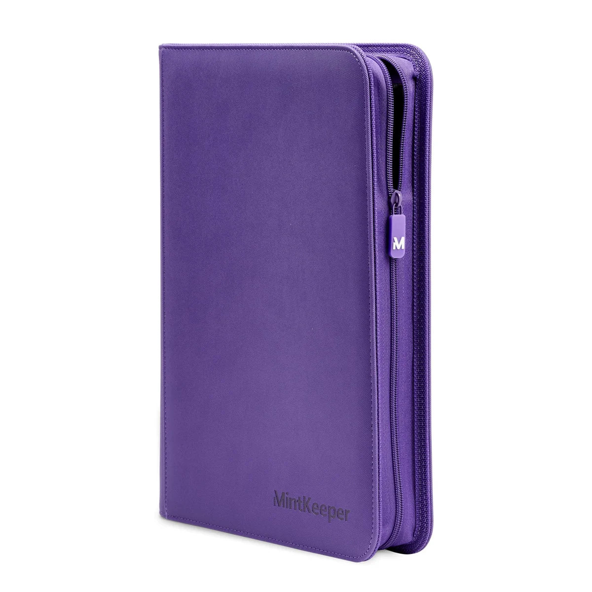 4 pocket - trading card binder - mint keeper - PURPLE