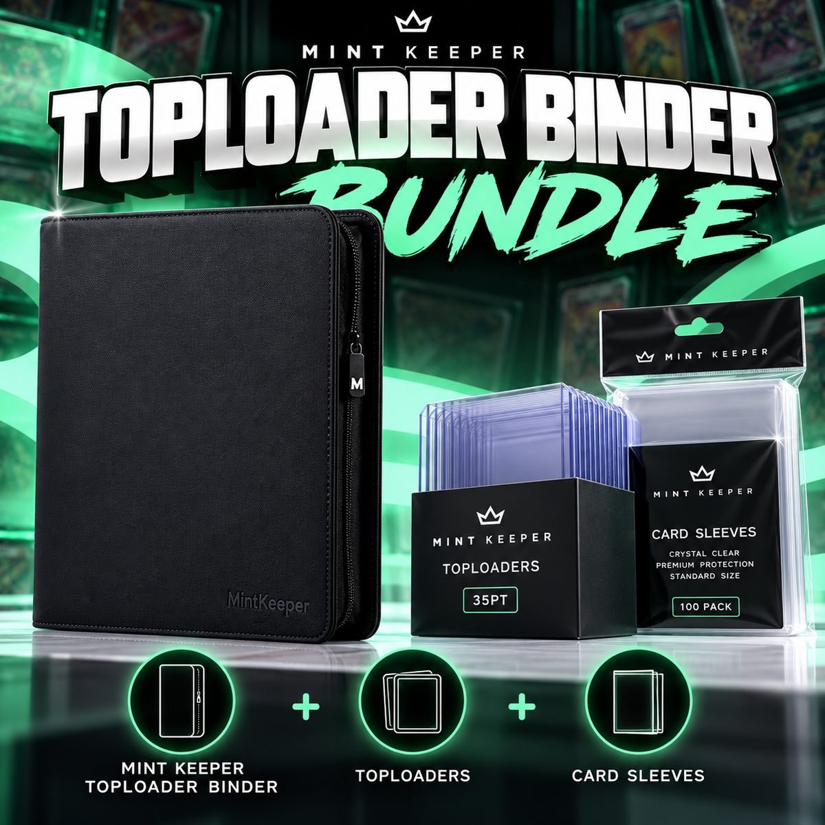Binder, Sleeves & Toplaoders (9 pocket toploader)