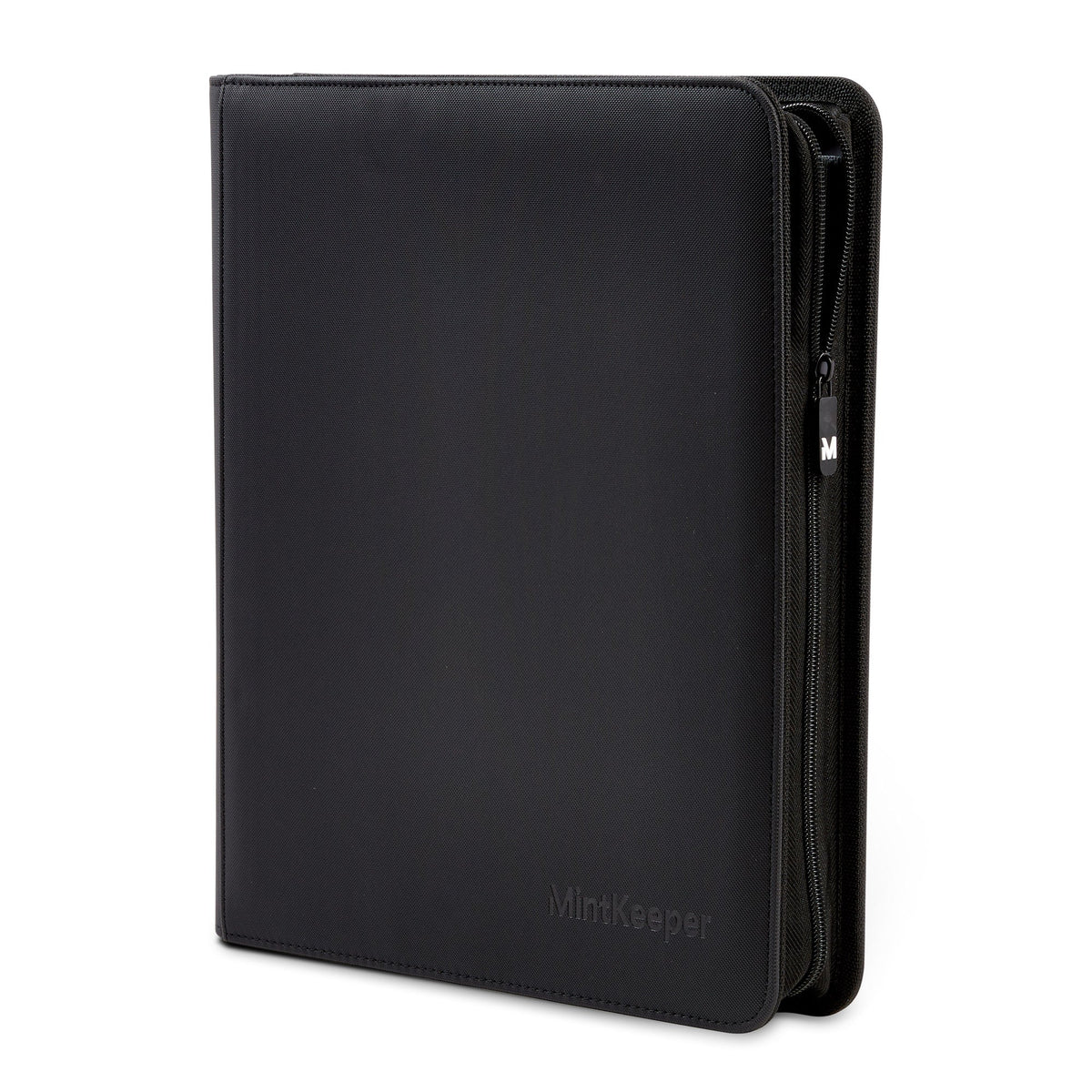12 pocket - trading card binder - mint keeper - BLACK
