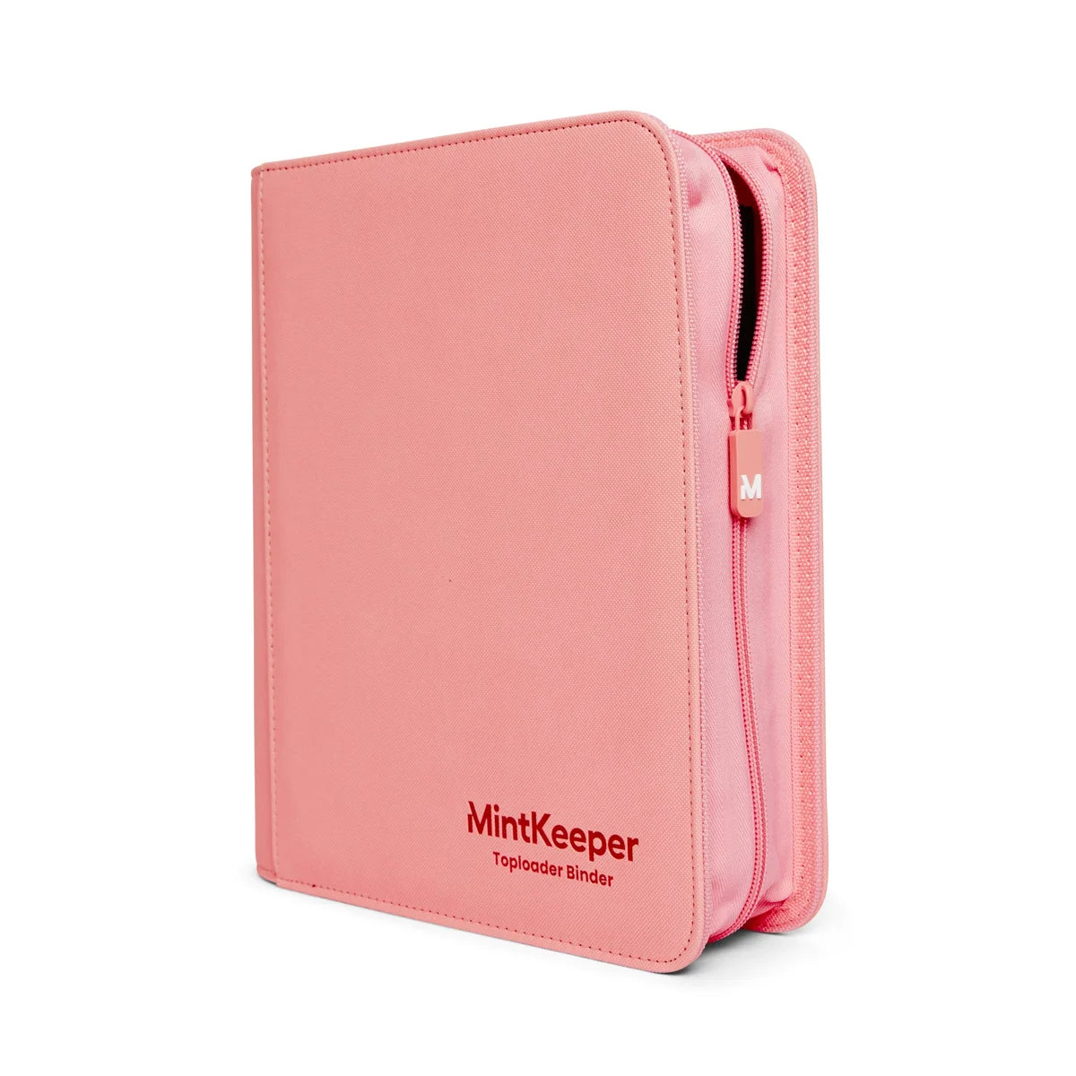 4 pocket - TOP LOADER binder - mint keeper - PINK