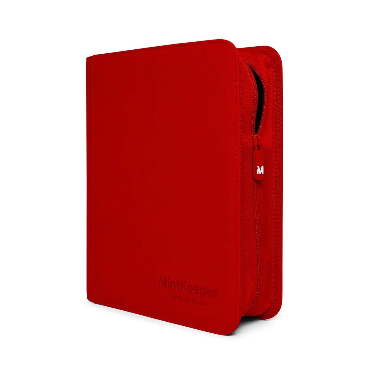 4 pocket - TOP LOADER binder - mint keeper - RED