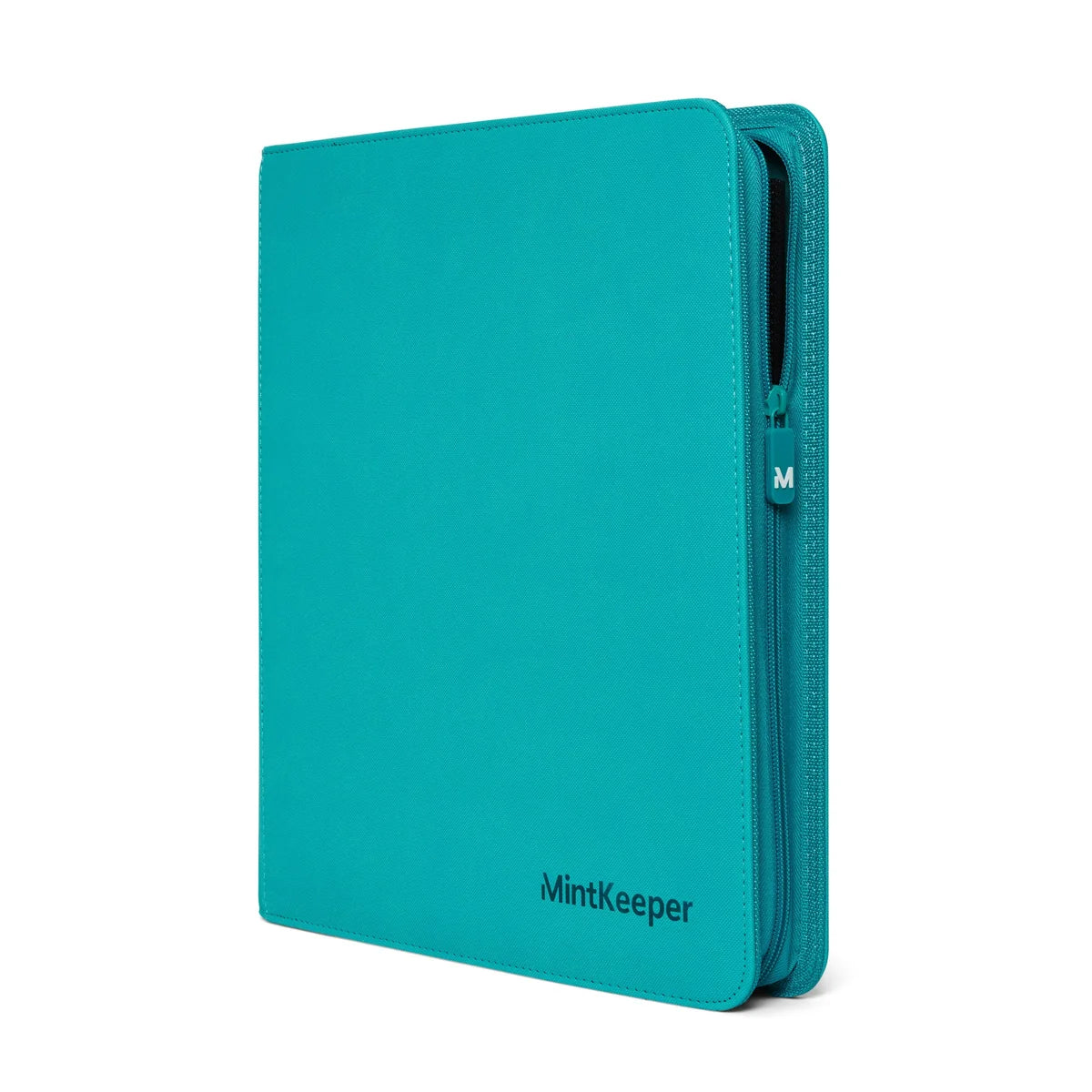 12 pocket - trading card binder - mint keeper - AQUA