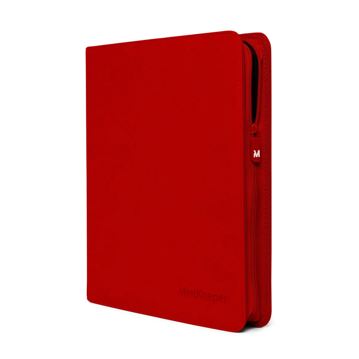 12 pocket - trading card binder - mint keeper - RED