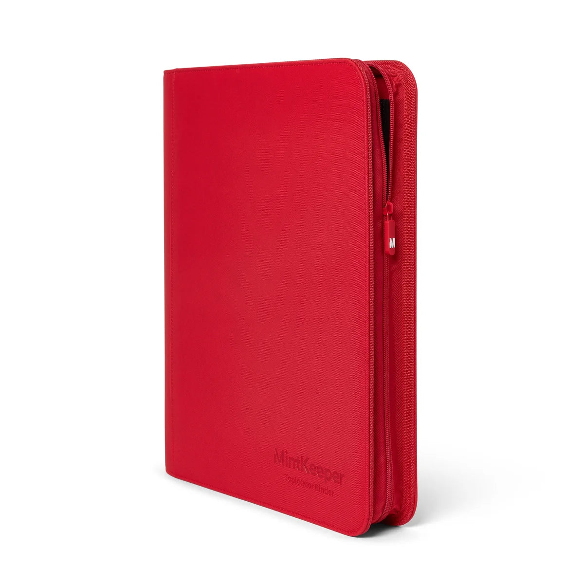 4 pocket - trading card binder - mint keeper - RED