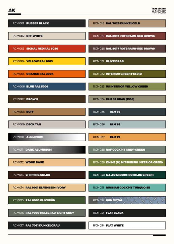 AK - Real Colors Markers