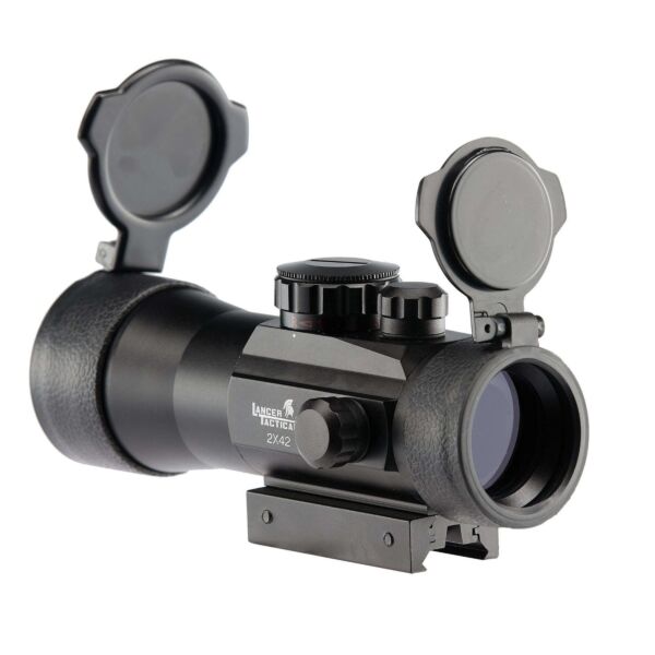 Lancer Tactical 2x42 Red & Green Dot 4 Reticles