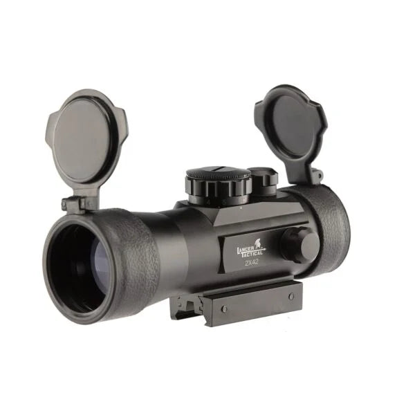 Lancer Tactical 2x42 Red & Green Dot 4 Reticles