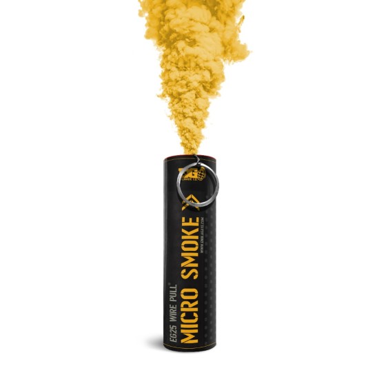 EG25 Micro Smoke Grenade (Yellow) (Single Vent) (~30s; 0.5g/s) IN STORE ONLY