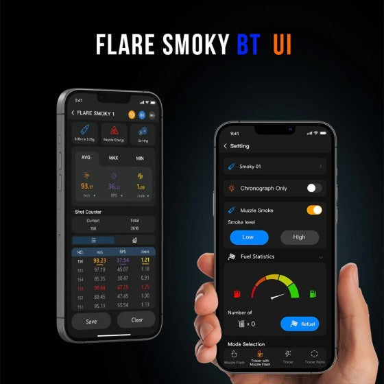 ESHOOTER - Smoky Flare Tracer Unit (BT)