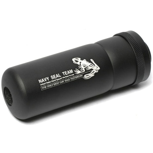 Navy Seal 'Bone Frog' Suppressor (Black) 14mm CCW