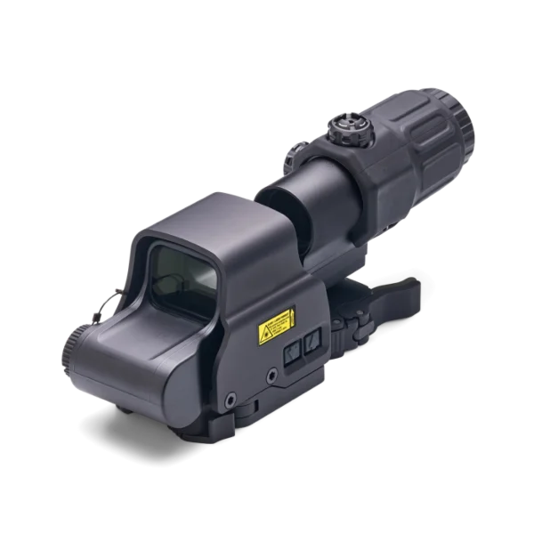 Rebel HHS Red/Green Airsoft Holographic Hybrid Sight EXPS with G33 Magnifier - Black