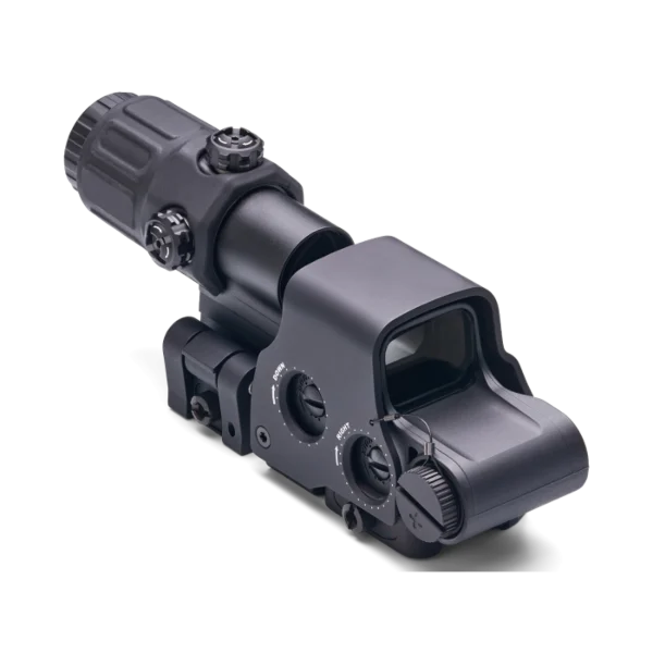 Rebel HHS Red/Green Airsoft Holographic Hybrid Sight EXPS with G33 Magnifier - Black