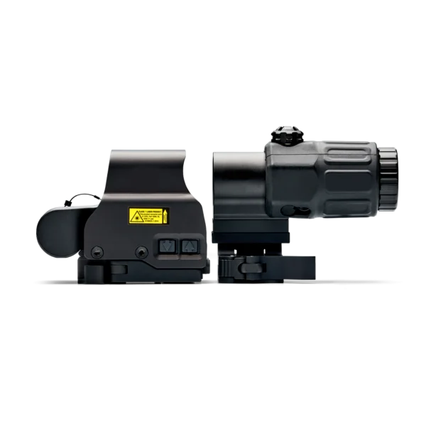 Rebel HHS Red/Green Airsoft Holographic Hybrid Sight EXPS with G33 Magnifier - Black