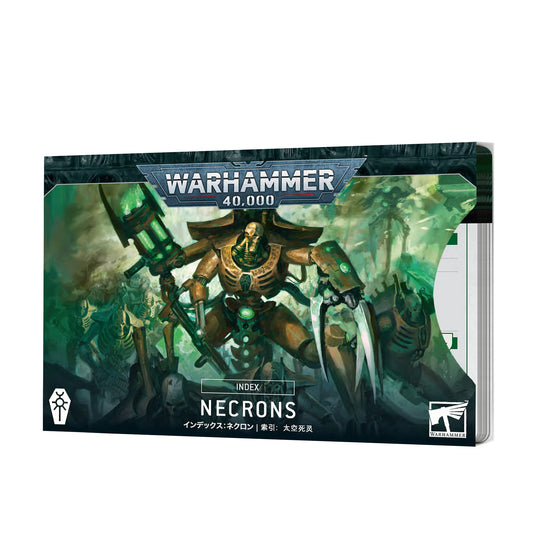 Necrons Index Cards 10th edition
