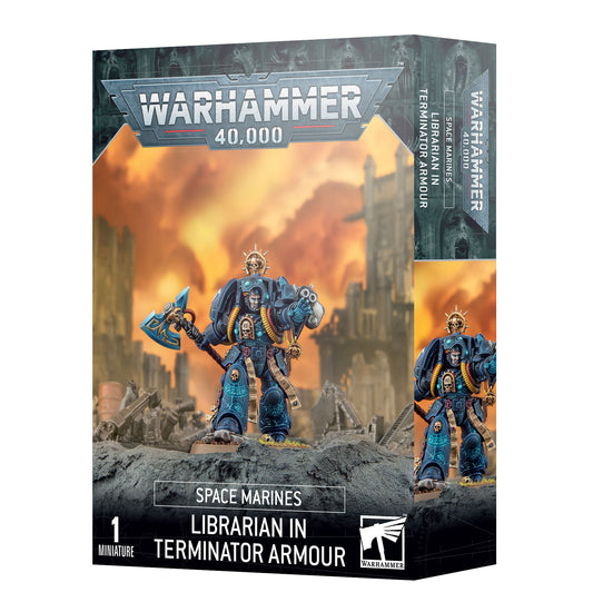 Space Marines - Librarian in terminator Armour