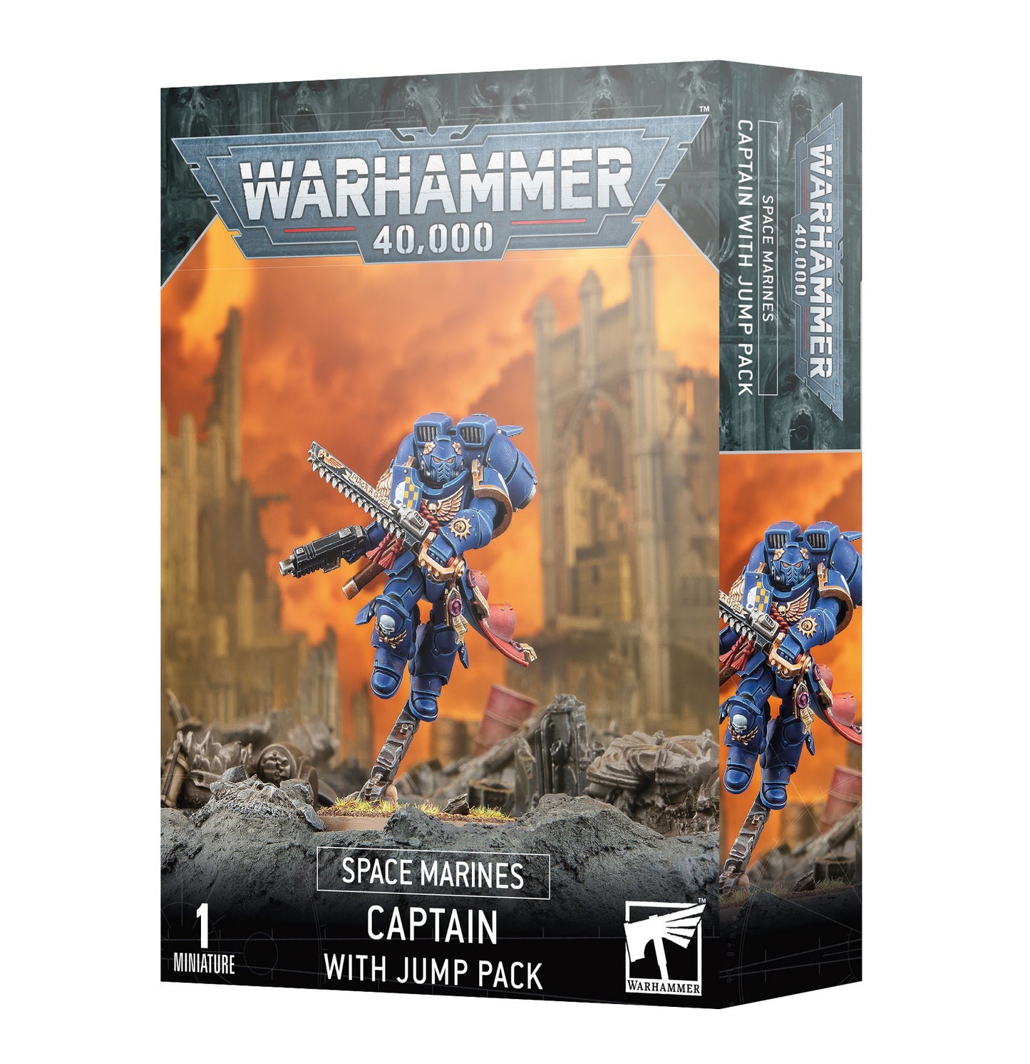 Space Marines - Captain With Jump Pack