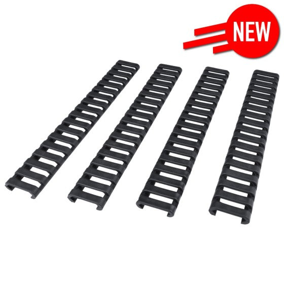 Rail Ladder Cover Set (4pcs) Black