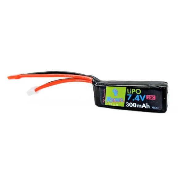 Rebel Battery - HPA Micro 7.4v 35c 300mAh JST