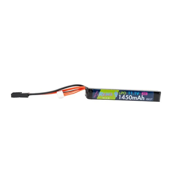 Rebel Battery - 1450mAh Lipo 11.1V 30C Stick - Mini Tamiya