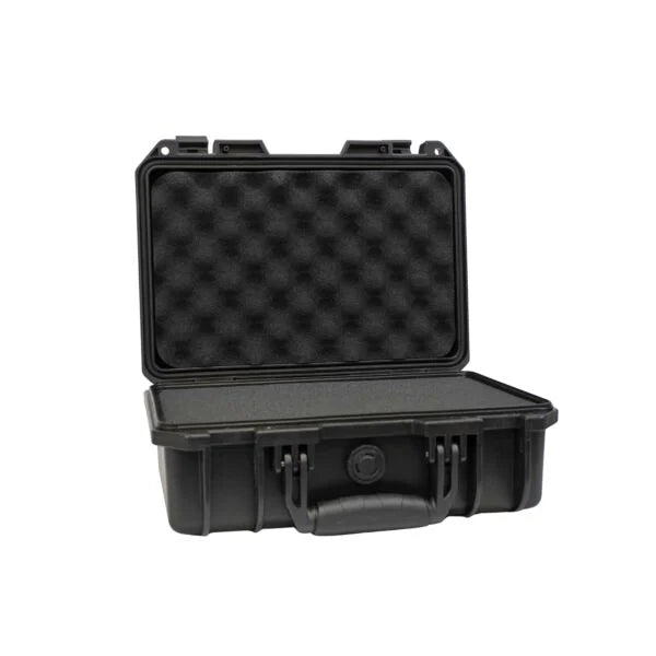 Rebel Small+ Dual Pistol Polymer Hard Case (Wave/PnP Foam) - IP67 Waterproof, Flight-Ready