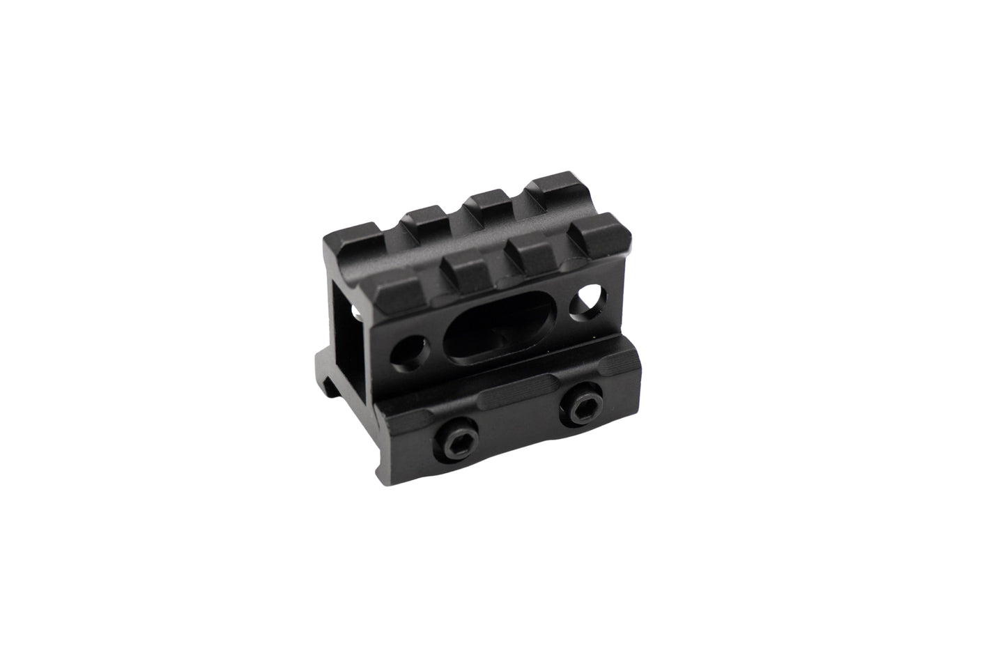 Rebel Precision Red Dot Sight with 1-Inch Riser Mount – Black (Battery Included)