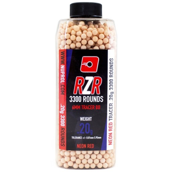 RZR Airsoft BBs 3500R (TCR-RED - 0.20g)