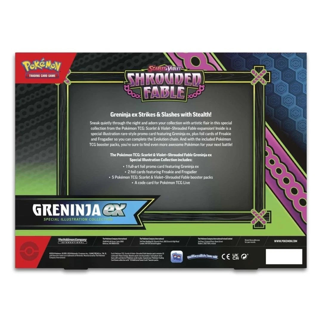 Pokemon - Shrouded Fable - Greninja ex Collextion Box