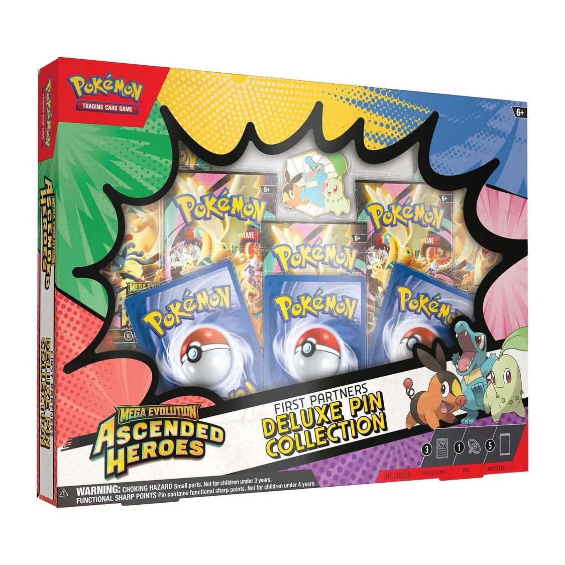 Pokemon - Ascended Heroes First Partner Pin Collection
