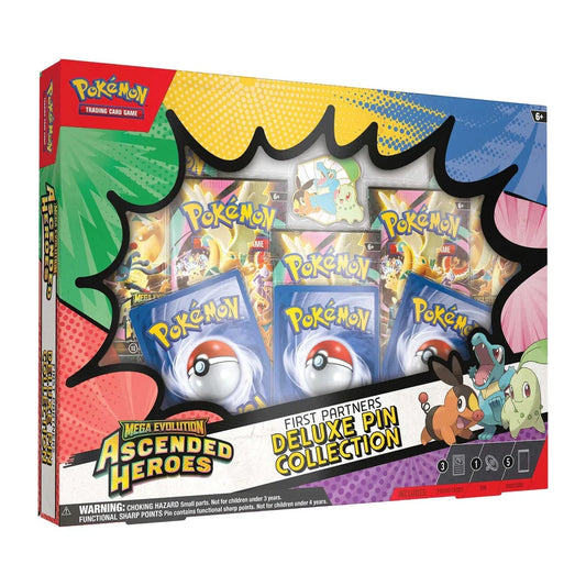 Pokemon - Ascended Heroes First Partner Pin Collection