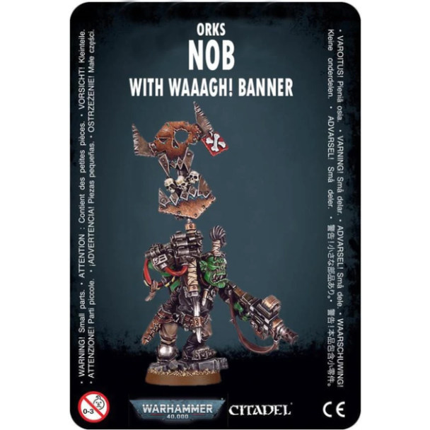 Orks - Nob With Waaagh Banner