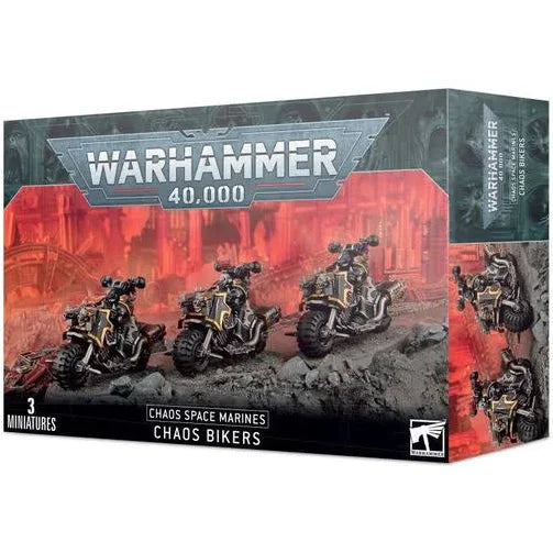 Chaos space marines - Bikers