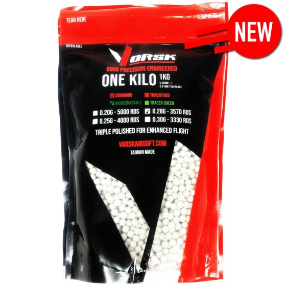 6mm Precision Bio Airsoft BBs (1KG) 0.28g