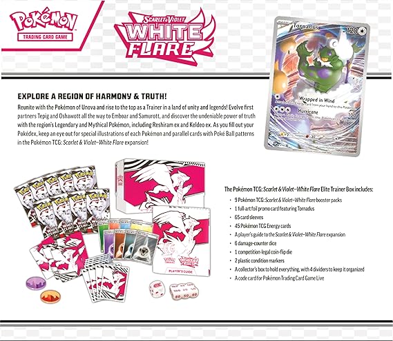 White Flare - Elite Trainer Box