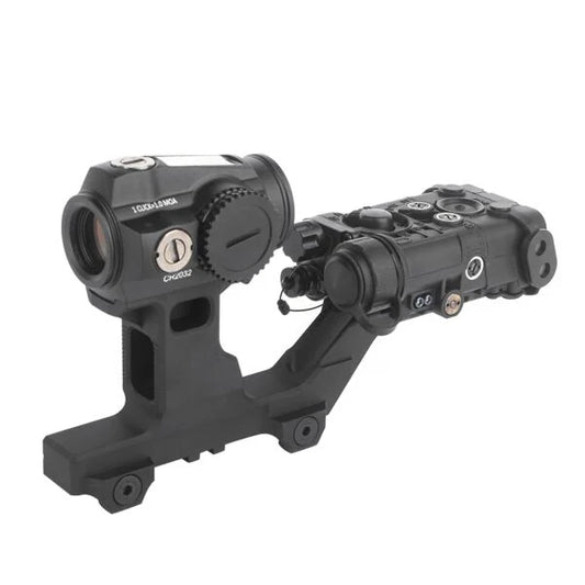 Rebel Optic & 20mm Rail Hydra Airsoft  Mount Kit - Black
