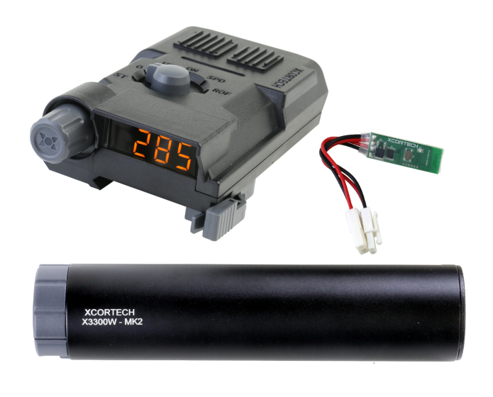 Airsoft tracer & counter kit X3300W Mk2 Black